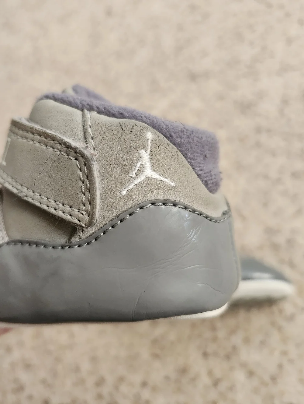 Jordan Baby Gray Shoes